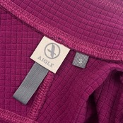AIGLE エーグル フルジップ 長袖ジャケット ジャンパー S/パープル系 レディース