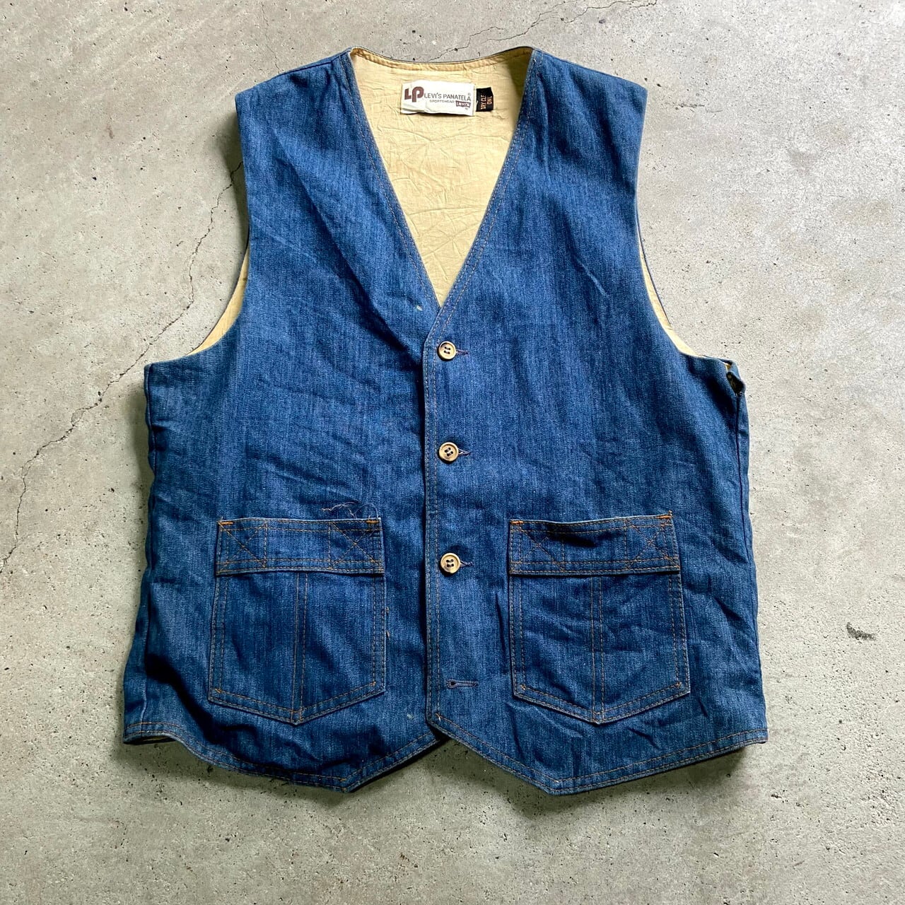 Levis 70's vintage denim vest