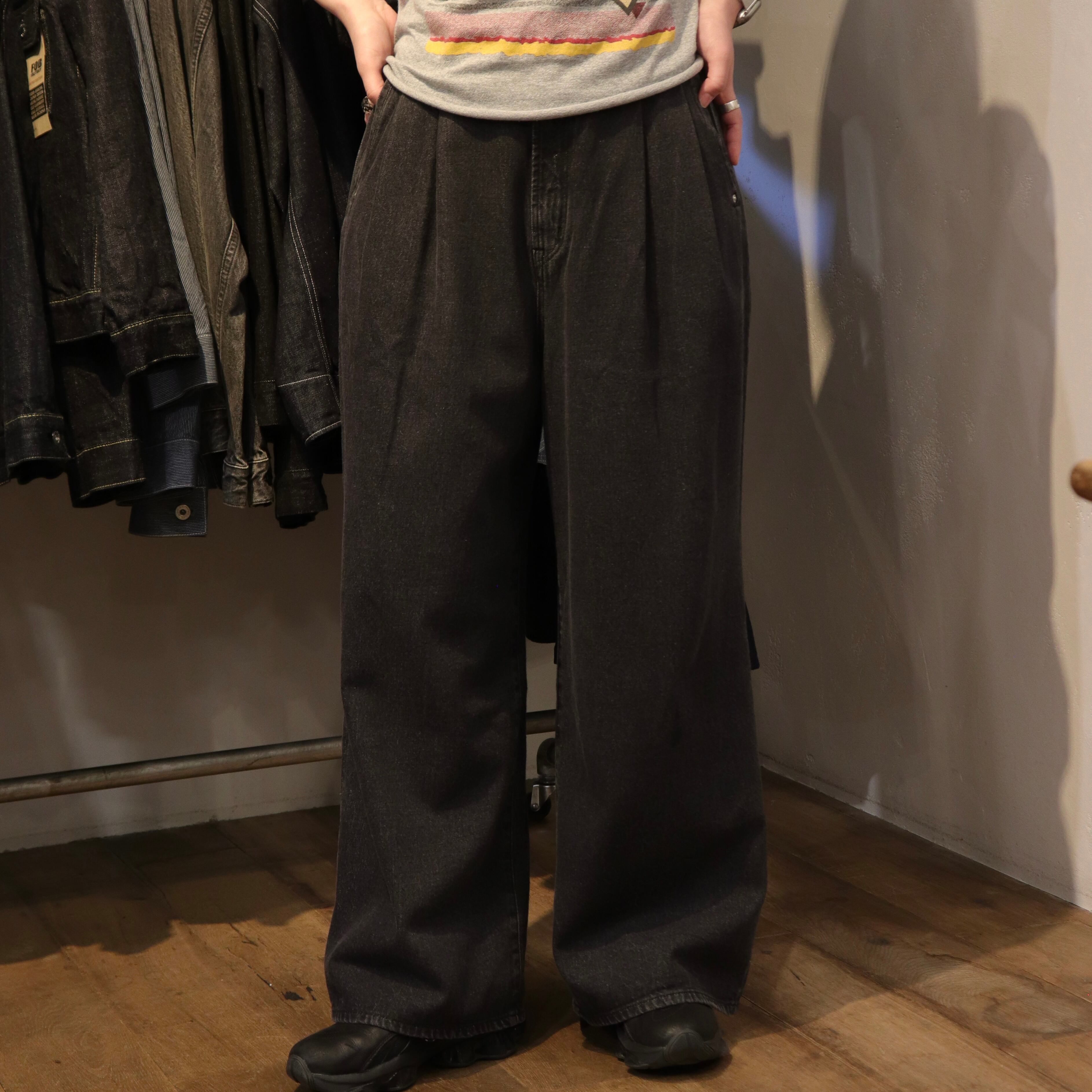 HARVESTY】BIG PAINTER DENIM PANTS / INDIGO | ROGER'S North land