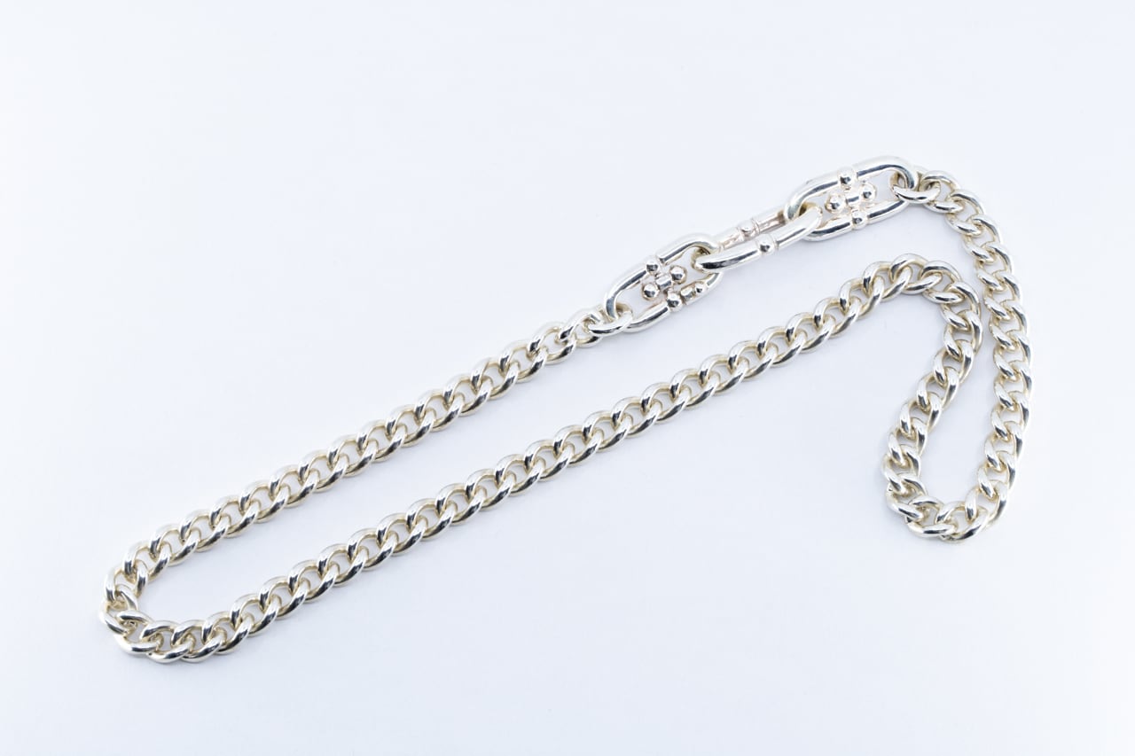 PI-005 Round earring (Large) 線径 4.5mm (左耳用) | WAKAN SILVER