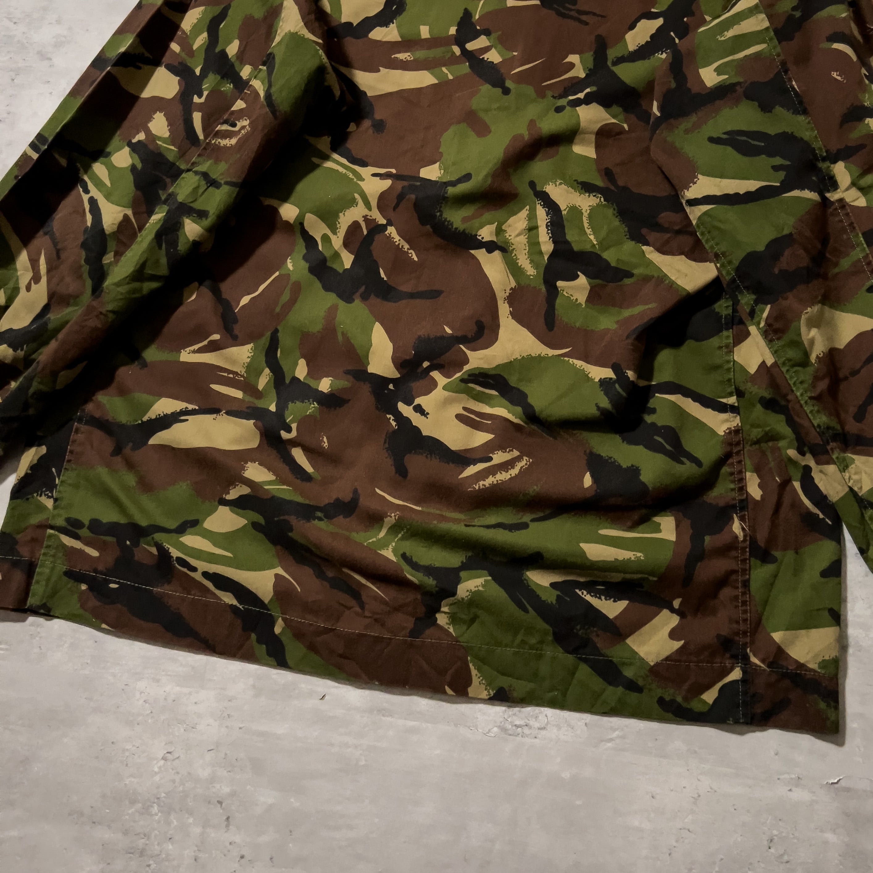 99年製 “British army” smock combat DPM camouflage pattern shirt 