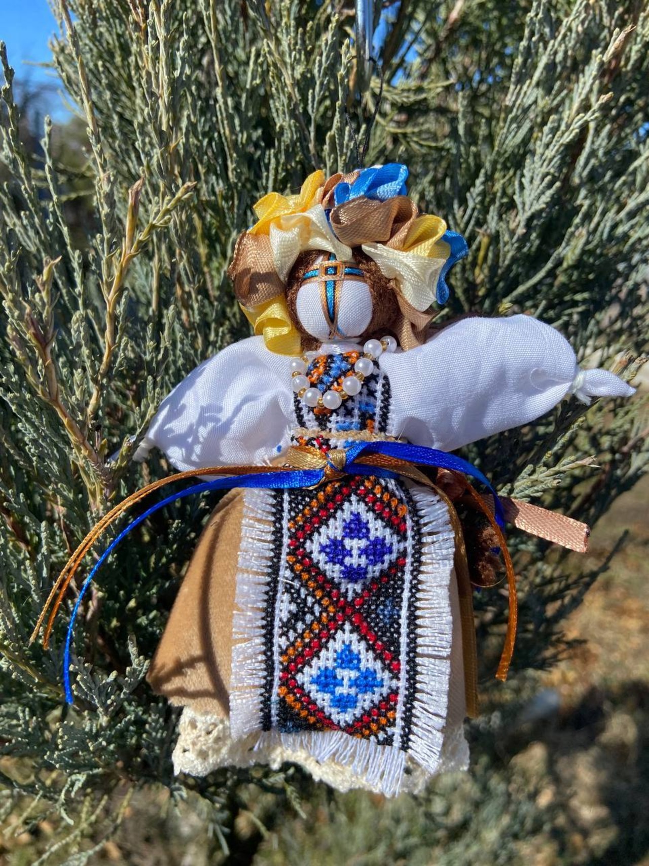 UA.Designer手作りモタンカ（ウクライナの御守り） - 1