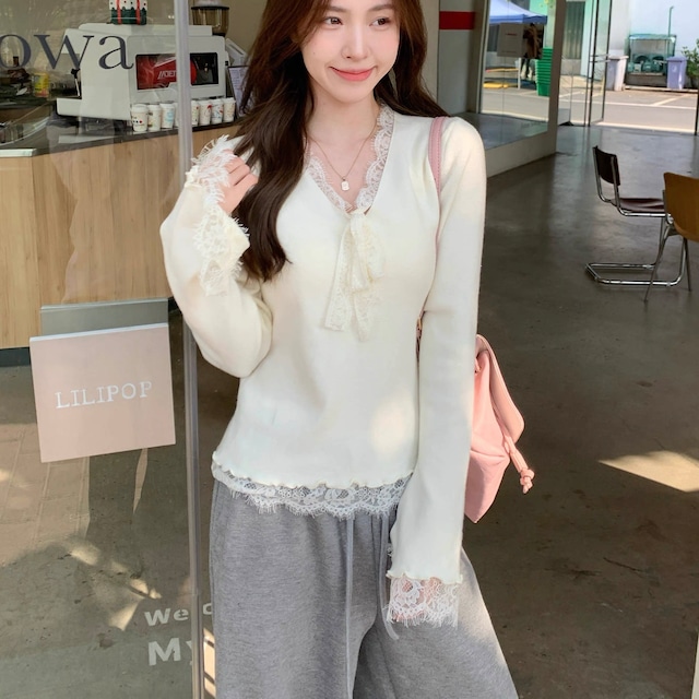 French Chic Knit Top