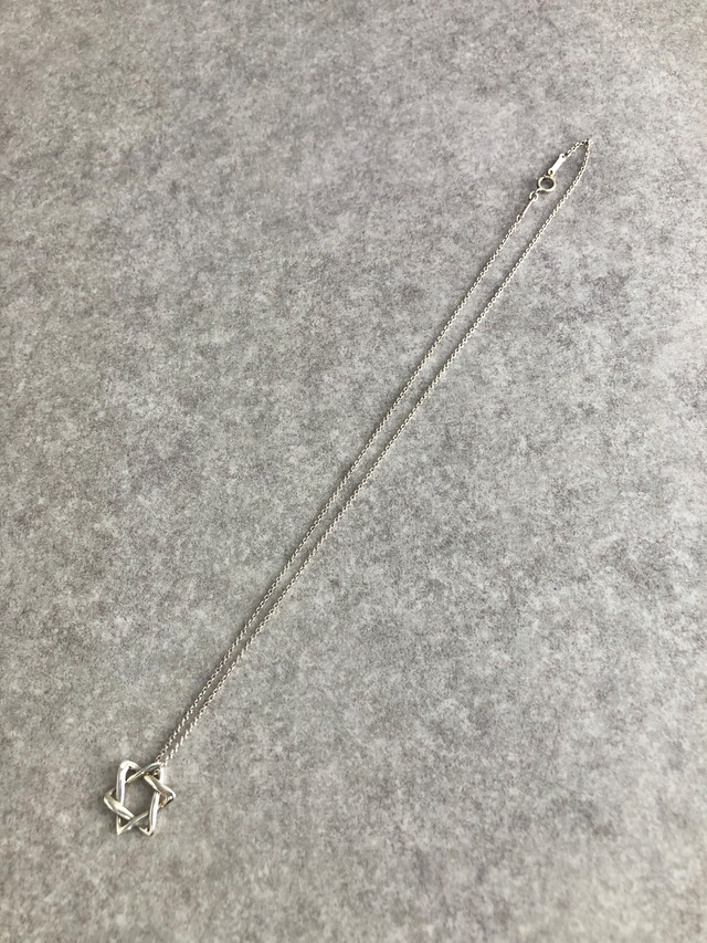 Tiffany & Co. ティファニー ネックレス シルバー スターオブダビデ 925 vintage ヴィンテージ オールド sdyusv