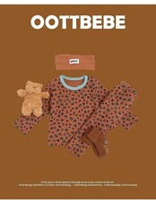 韓国子供服 / 26winter / oottbebe / ハートレオパードルームウェア / ベビー&キッズ / 冬服 *XS~XL*