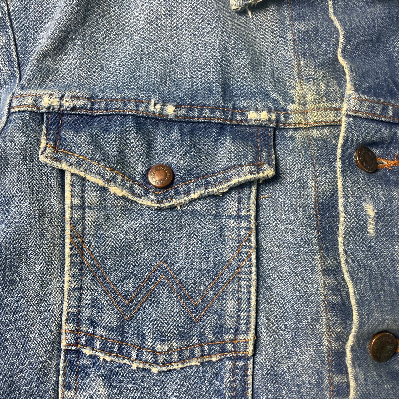 90年代 Wrangler ラングラー デニムジャケット メンズM 古着 Gジャン