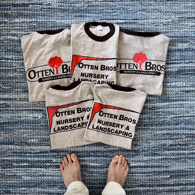 Goodwear USA made Long sleeve Pocket Tee/ WHT/ S/M/L/