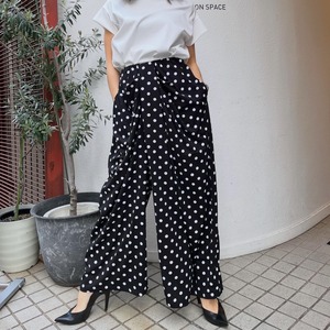 ガレナ GARENA  ドレープタックパンツ