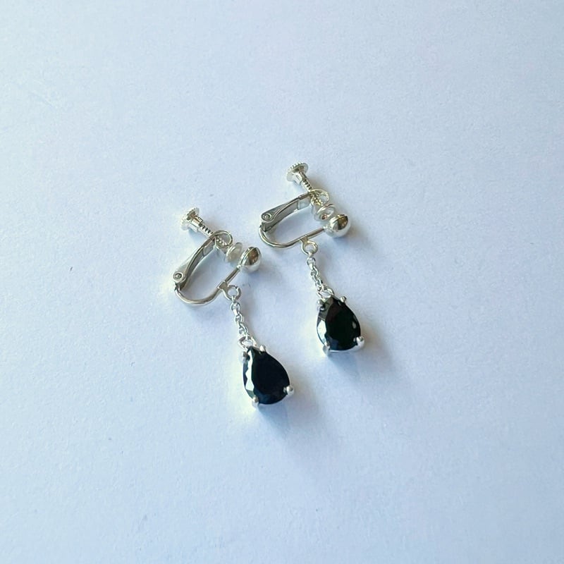 Lagoon Original ブラックジルコニア ロングピアス | 【公式通販】鎌倉