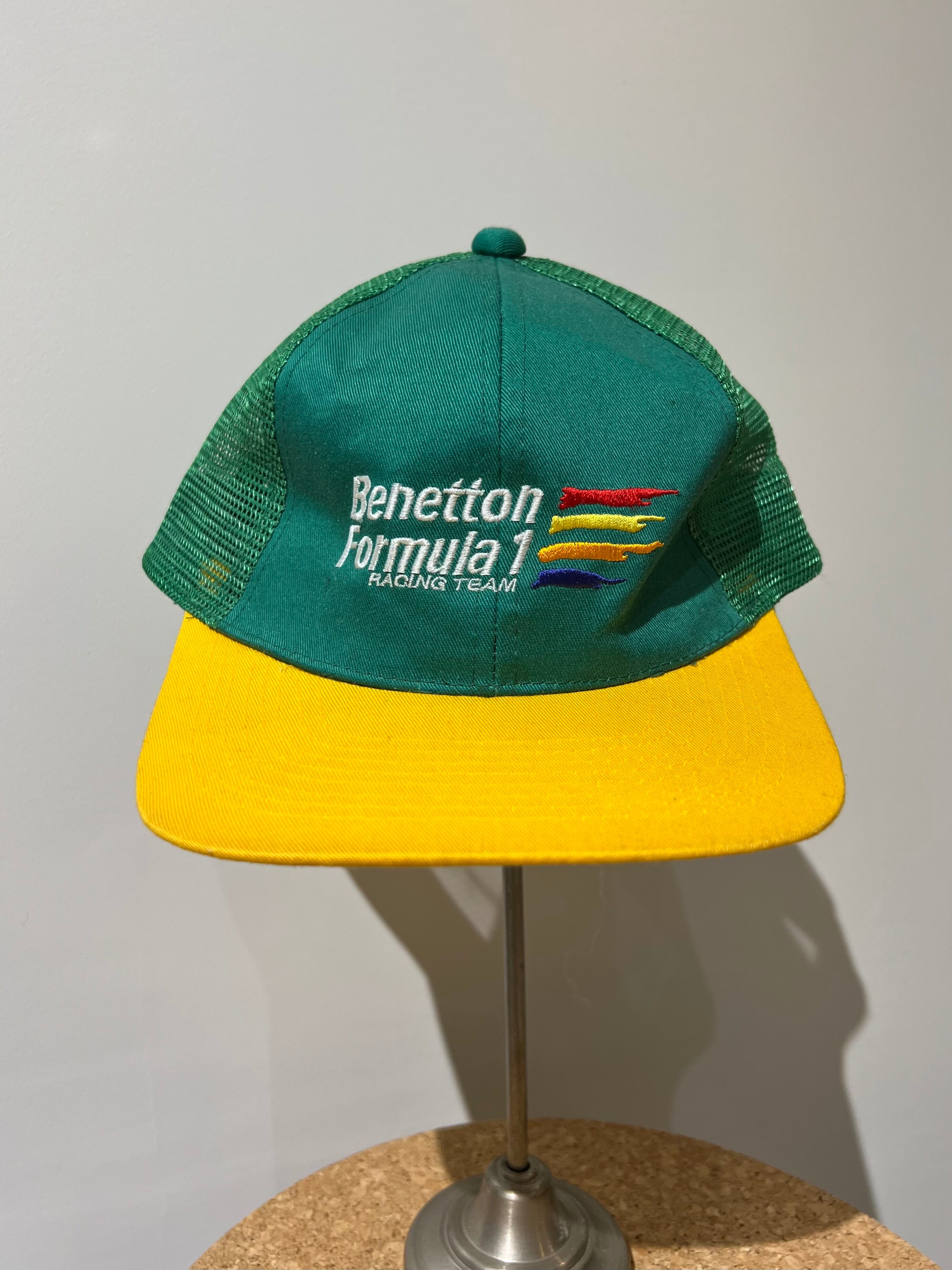 （AC116）Benetton Green Mesh Cap
