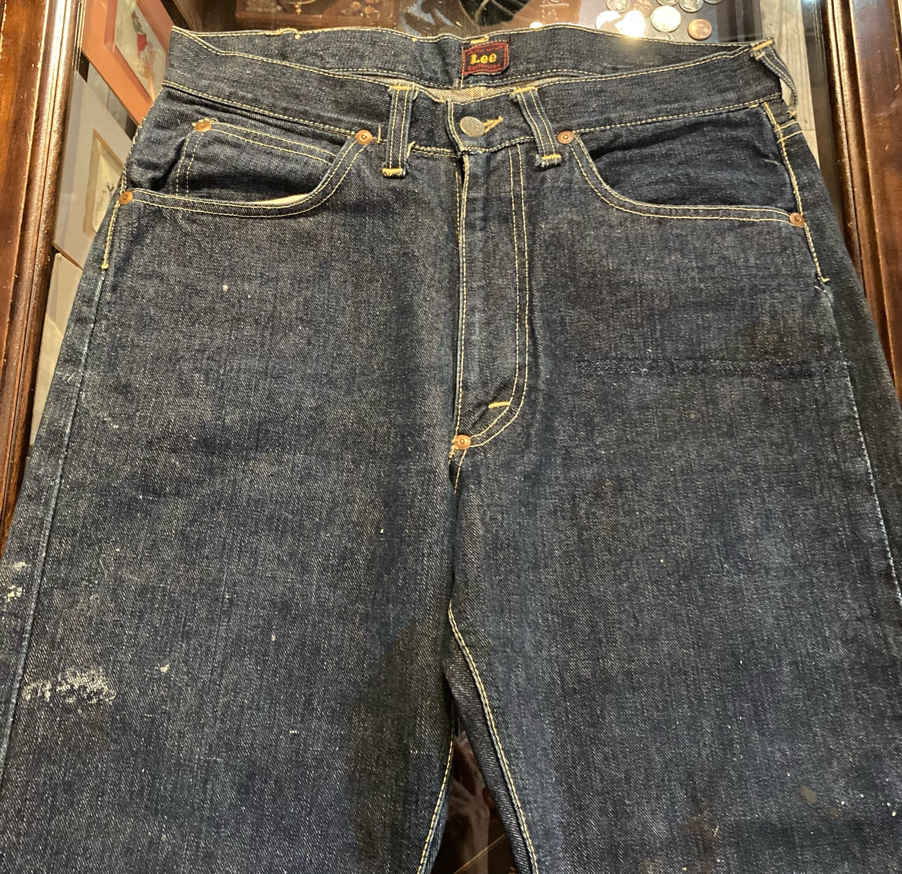 Lee 101z センター赤タグ 40s 50s ヴィンテージ デニム リー | 旅する 