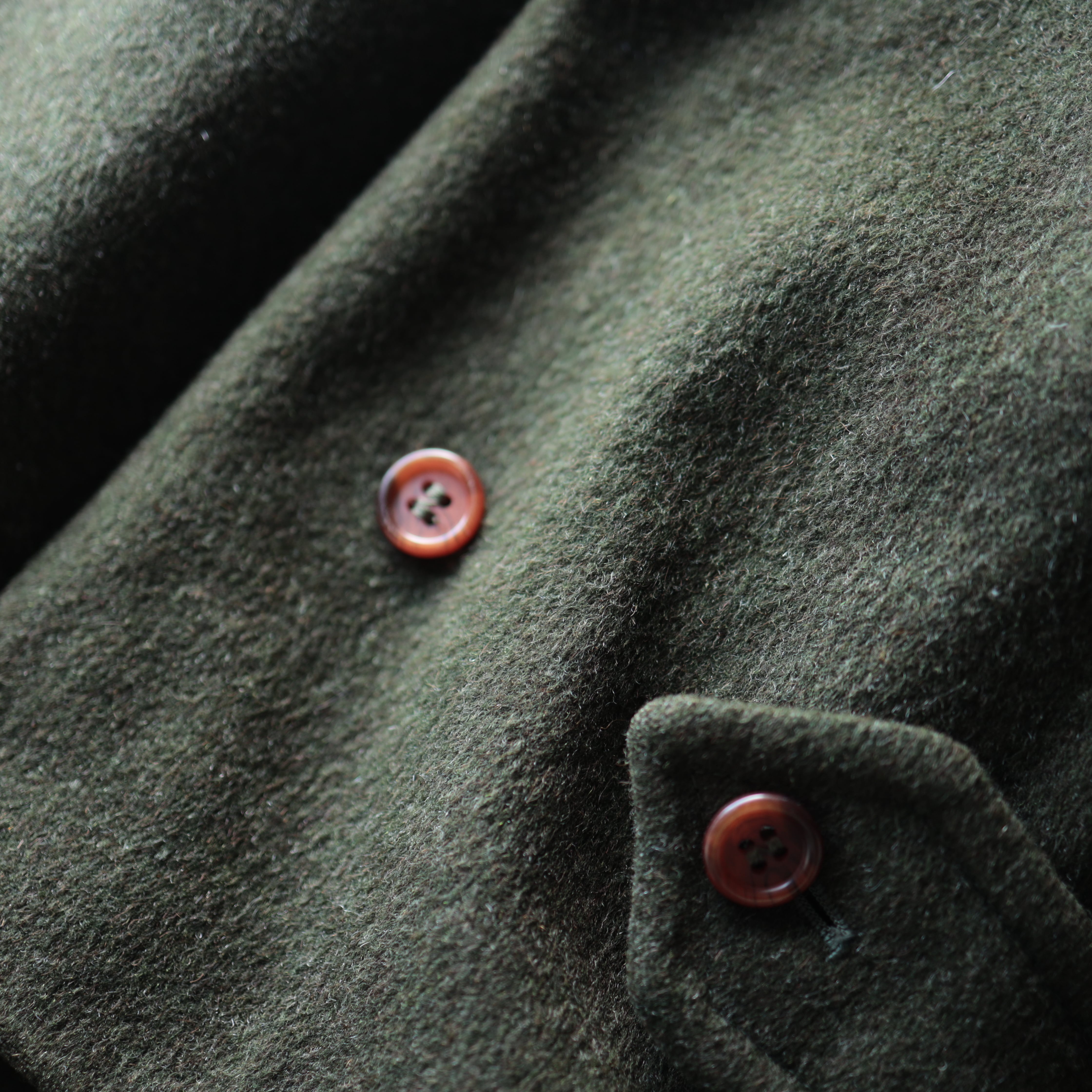 80s Loden Green Single Raglan Coat 【一枚袖】 | coussinet（クシネ）