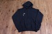 GANESH RAT ZIP HOOD NAVY/WHT