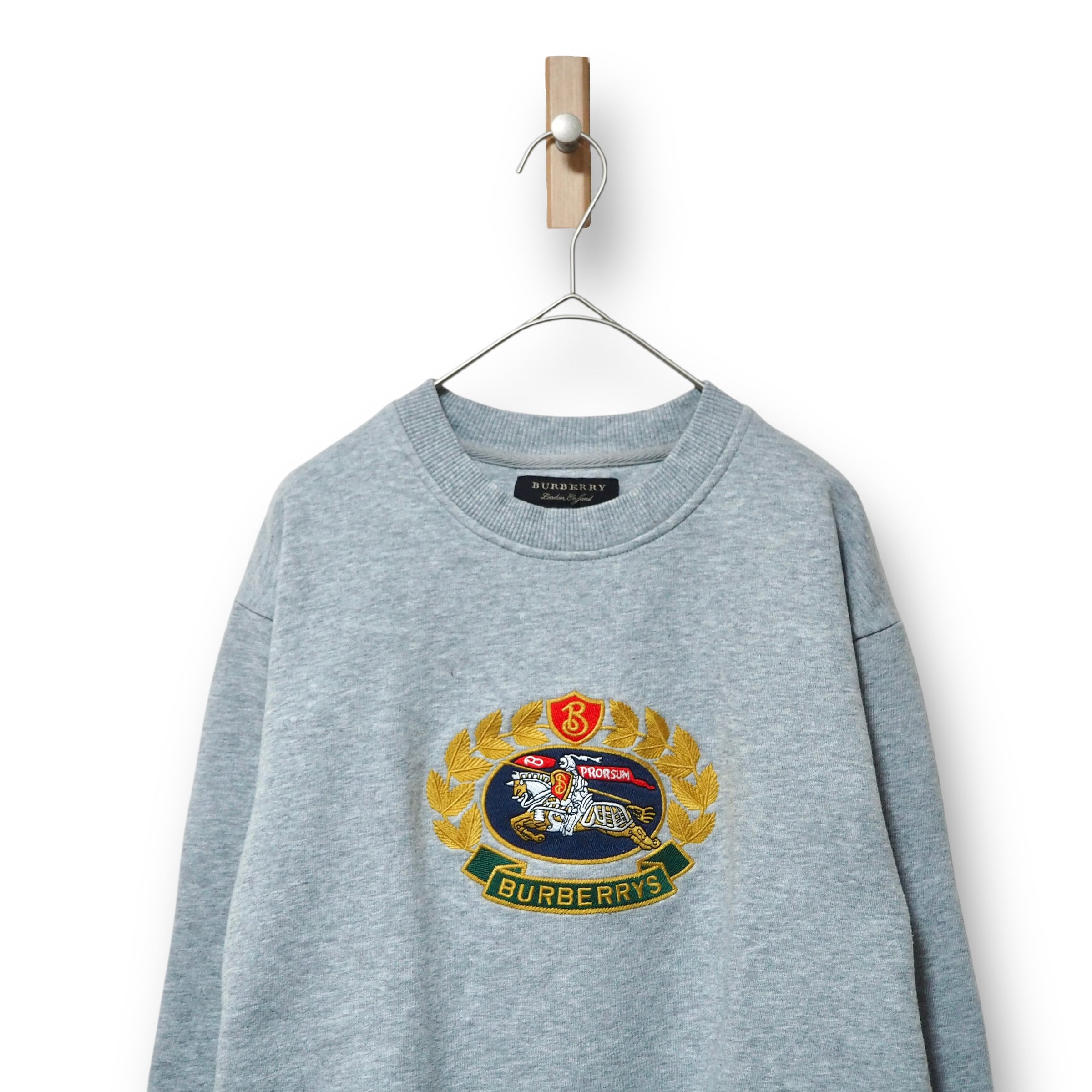 【BURBERRY】デザインスウェット|Ladies