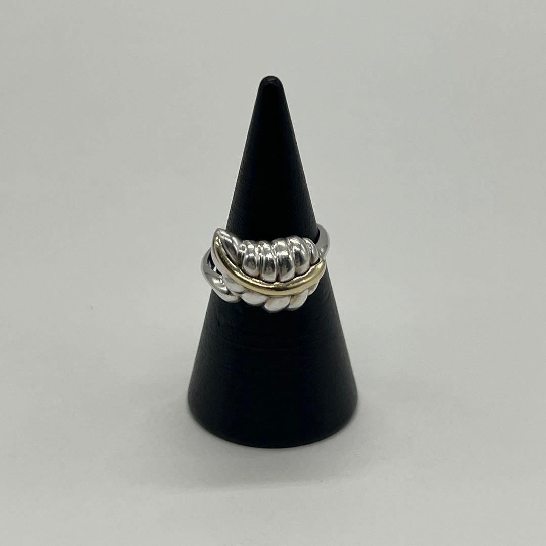 ティファニー TIFFANY サークルリング 14号 SV YG コンビ ティファニー TIFFANY サークルリング 14号 SV YG コンビ - メルカリ