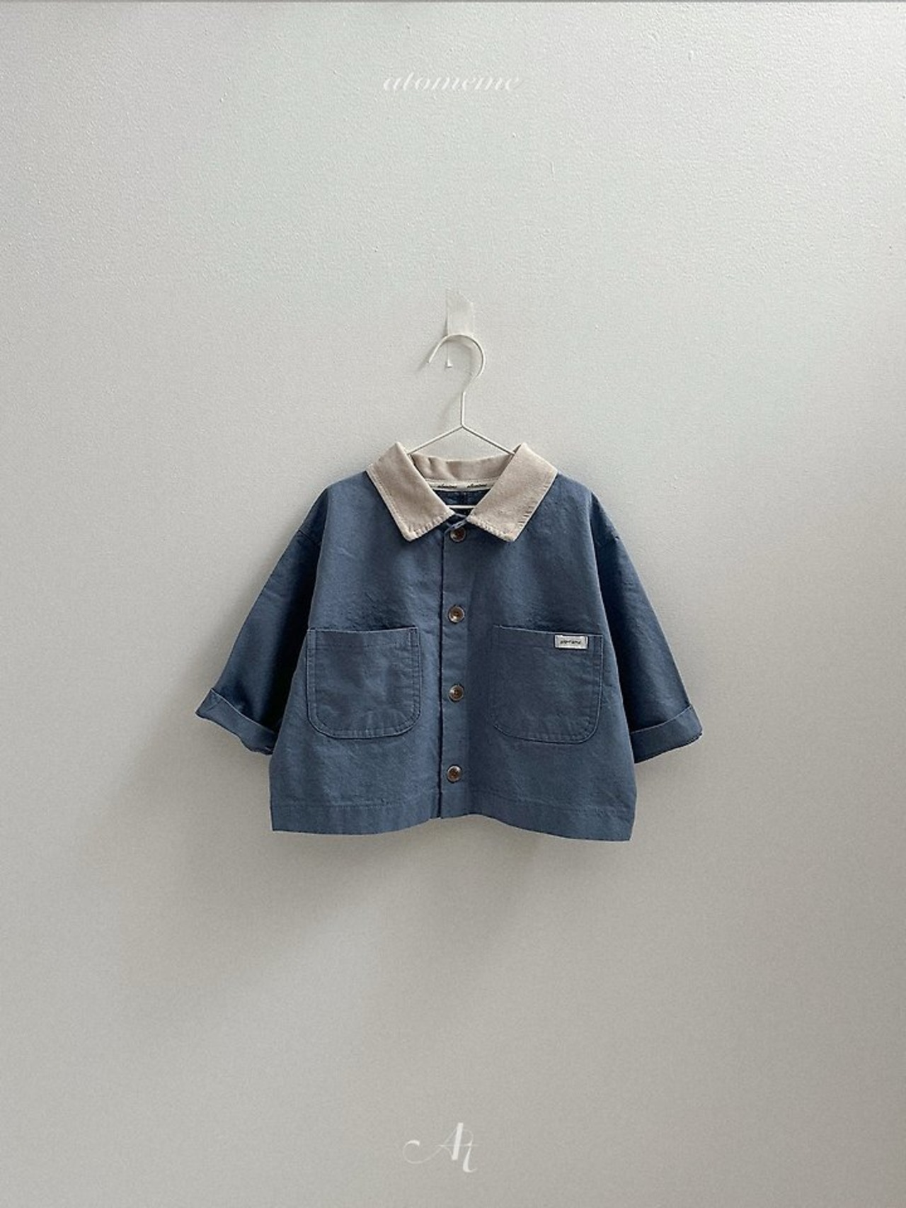 韓国子供服 / Atomeme / 26Autumn / Blanket Work Jacket / 秋服 *S~XL*