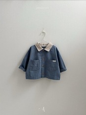 韓国子供服 / Atomeme / 26Autumn / Blanket Work Jacket / 秋服 *S~XL*
