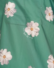 【SUNS】FLOWER PATTERN OPEN COLLAR SHIRTS［RSS027］