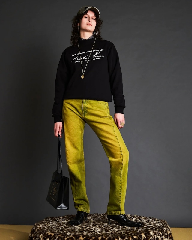 MARTINE ROSE / CLASSIC CREW SWEAT SHIRT