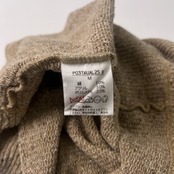 Karl Helmut カールヘルム ロゴデザイン コットンニット セーター M/ベージュ