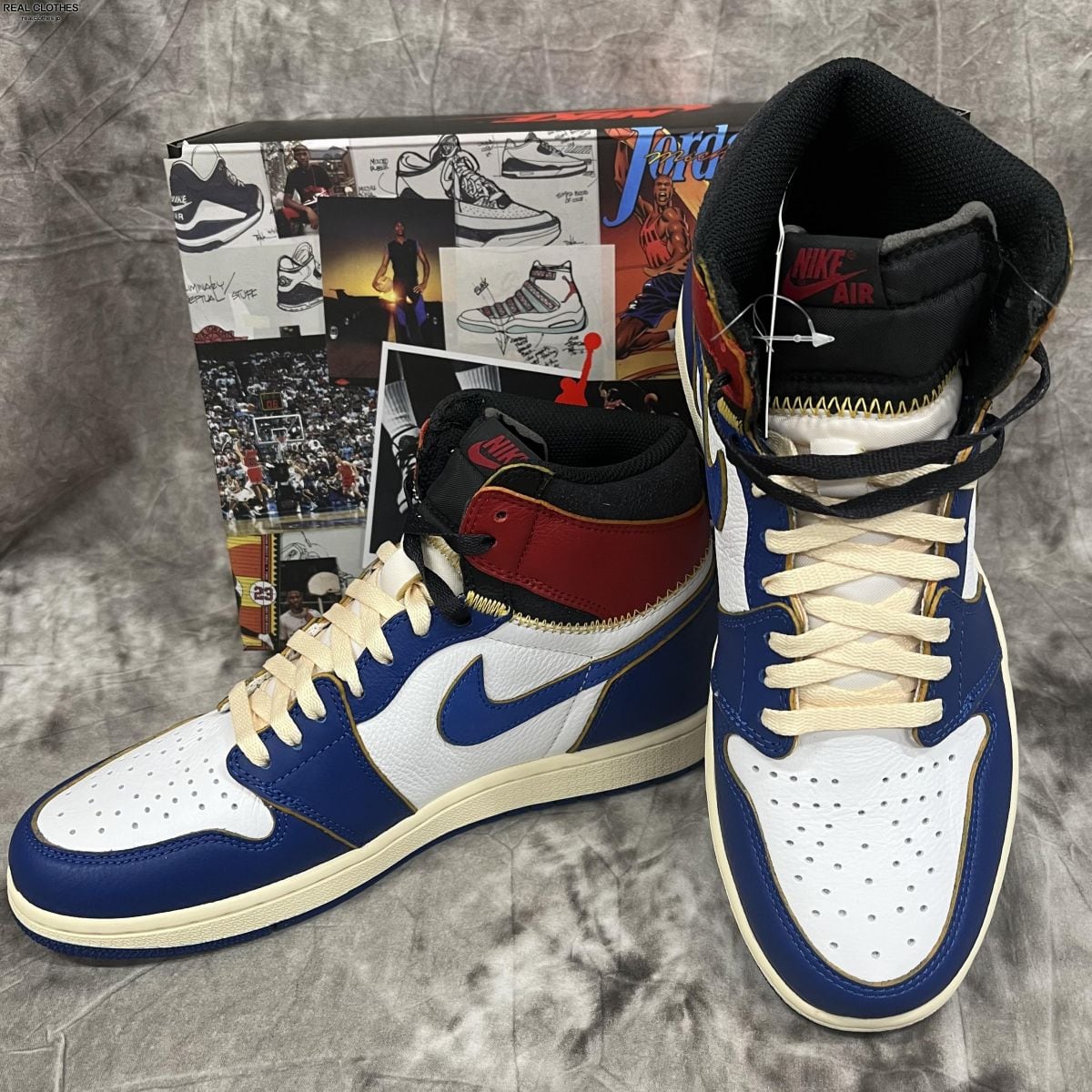 《24.5》UNION ナイキ AIR JORDAN 1 ユニオン ジョーダン1