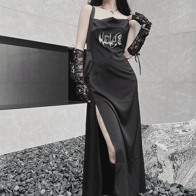 天使と悪魔 ワンピ Miub ノースリーブ スリット ゴシック 病み可愛い ストリート系 黒コーデ 地雷系 バンギャ パンク 10代 代 天使と悪魔 サブカル系ファッション Seasonz 天使と悪魔 ワンピ Miub ノースリーブ スリット ゴシック 病み可愛い ストリート系 黒コーデ 地雷系 バンギャ パンク 10代 代 天使と悪魔 サブカル系ファッション Seasonz