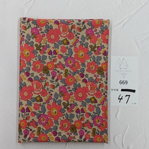 《669》◆輸入 リバティ LIBERTY タナローン カットクロス ハギレ