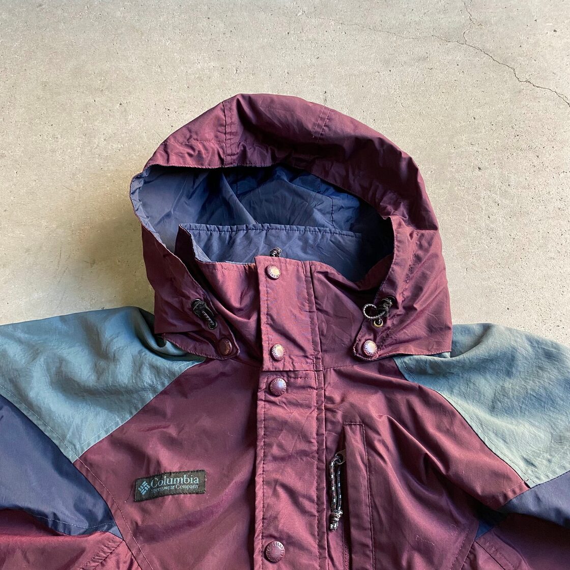 90年代 Columbia コロンビア williwaw ナイロンジャケット マウンテン 