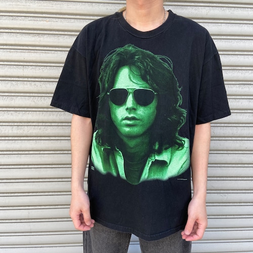 90s The Doors ジム・モリソン　バンドTシャツ　フォトプリント　XL