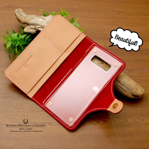 OP-12　高級感アップ！スエード裏貼り加工◆スマホケース専用オプション　