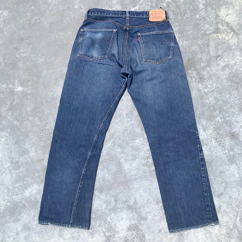 60's LEVI'S リーバイス 501ZEXX 紙パッチ ギャラ無し 刻印W TALON Big E 両面赤タブ 均等V 珍品 W33 希少  ヴィンテージ | agito vintage powered by BASE