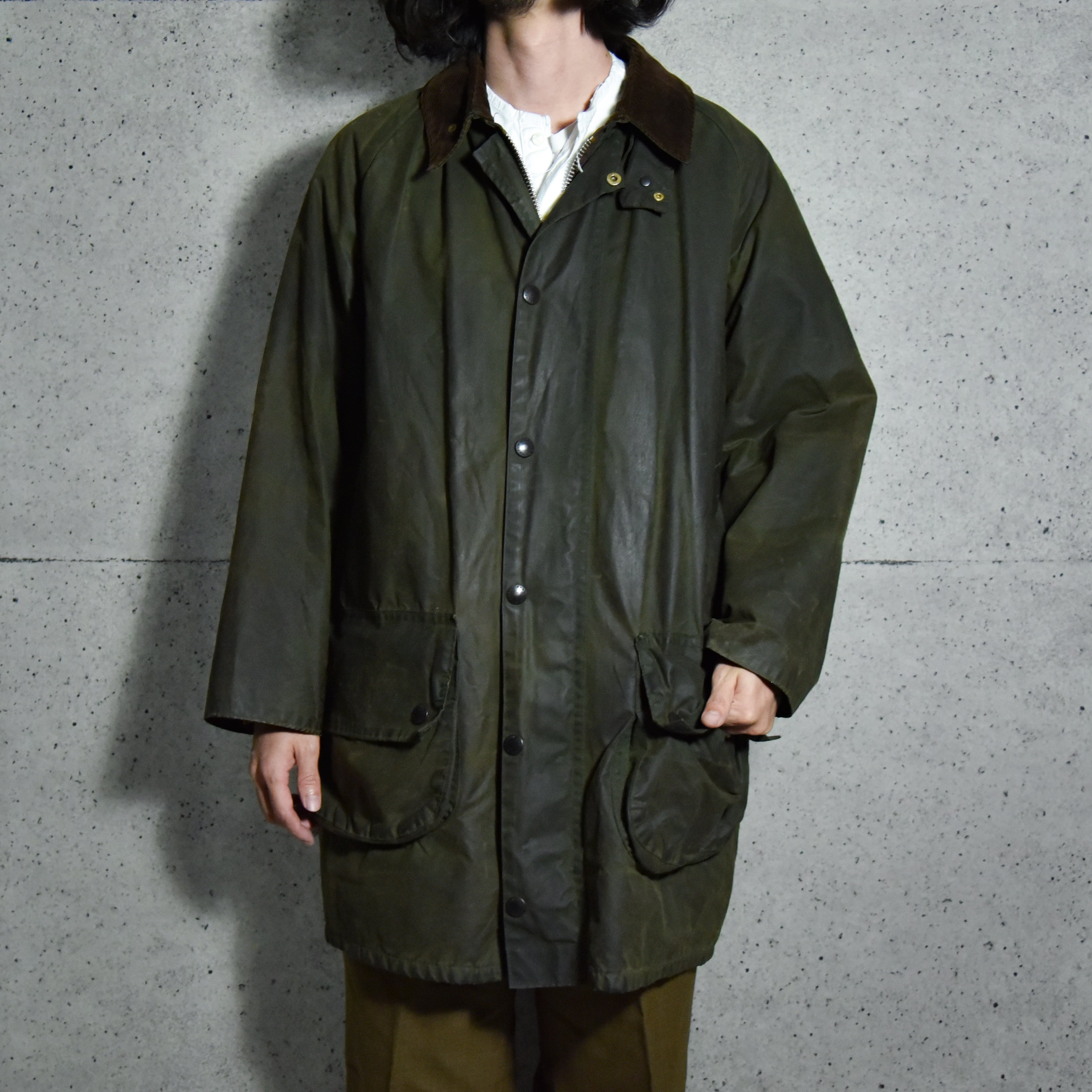 80s Barbour bedale c34　デッドストック　Deadstock