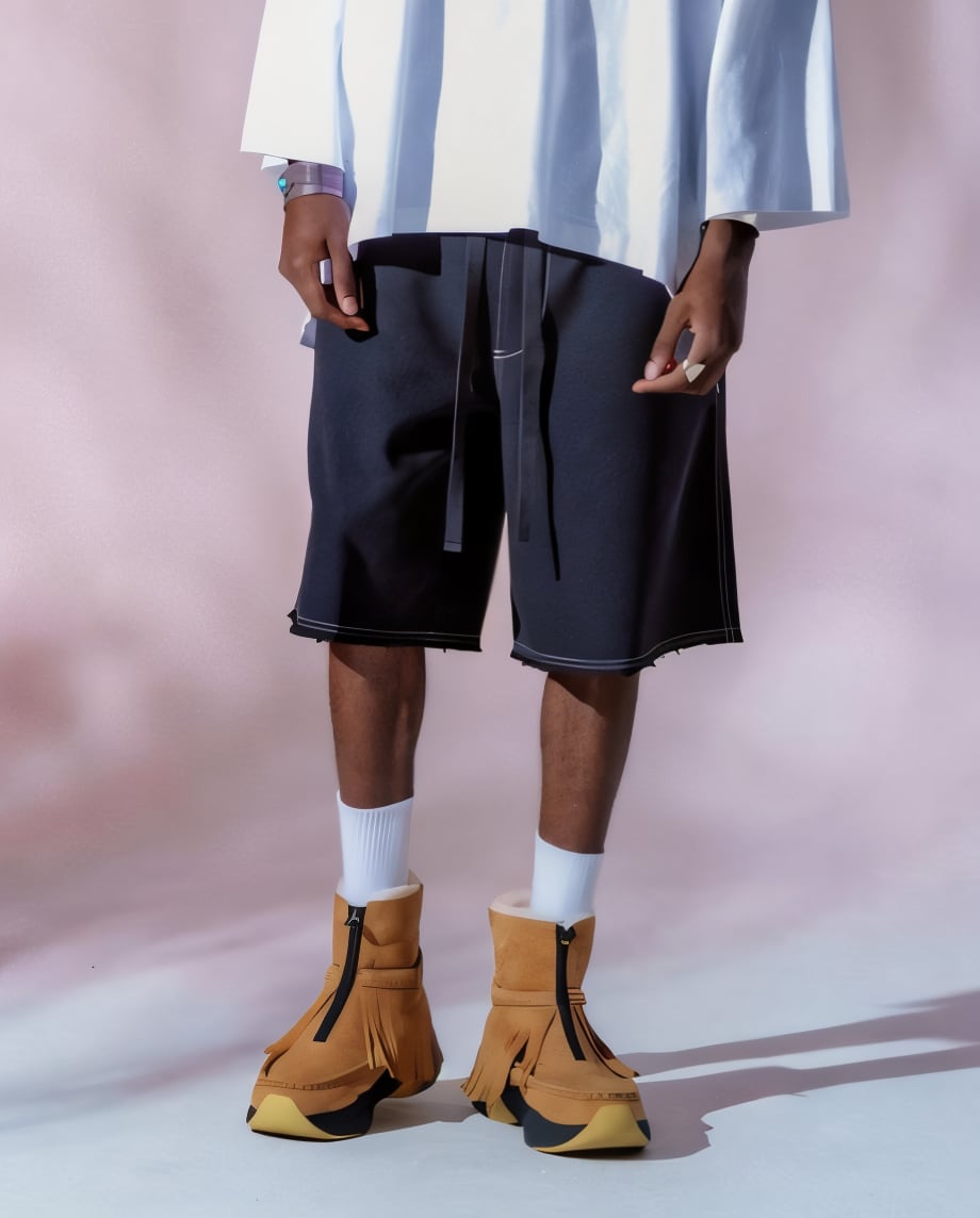 【2月中旬】ジャーニースウェットショーツ|チャコール