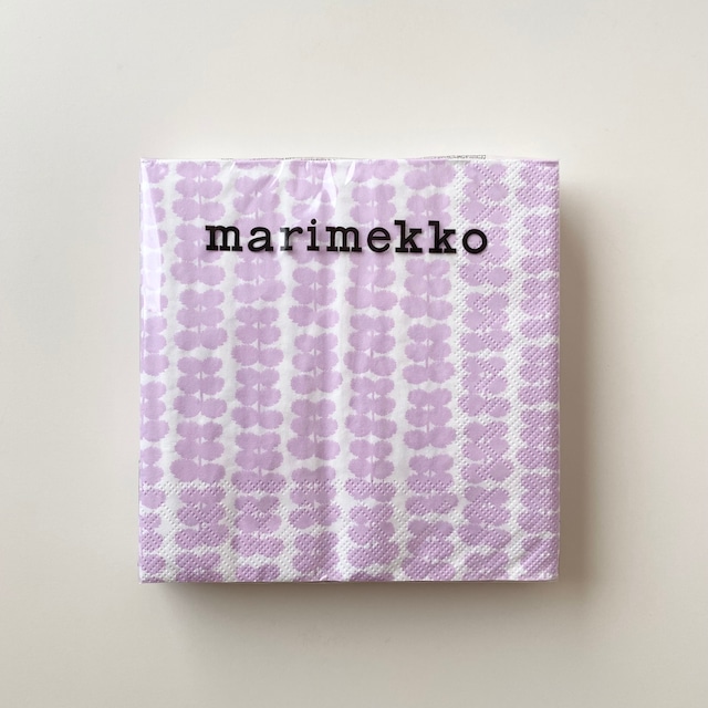 2022春夏【marimekko】ランチサイズ ペーパーナプキン ROOPERTTI ローズ 20枚入り