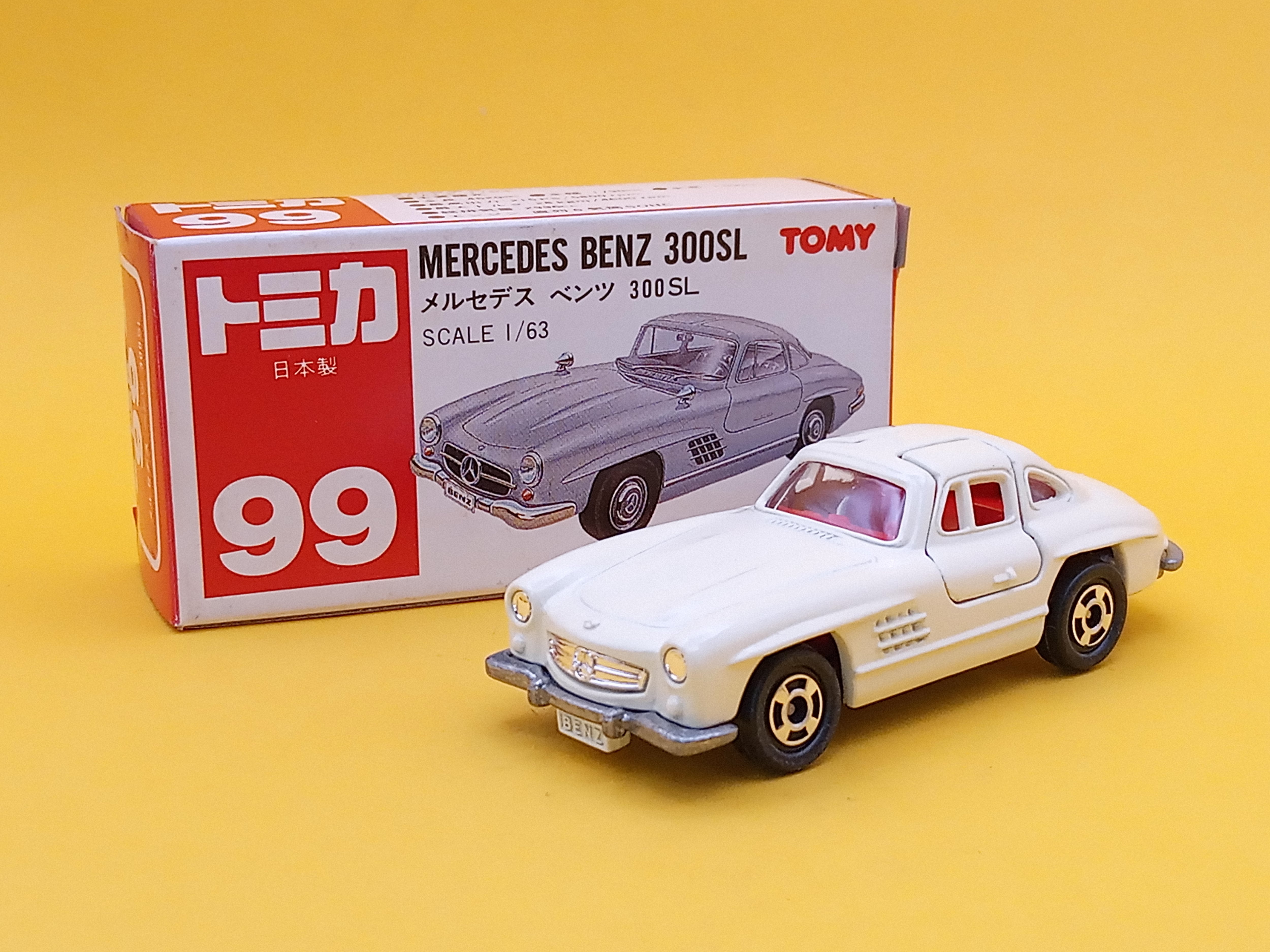 トミカ 東急ハンズ特注 99 メルセデスベンツ300 SL  日本製　当時物