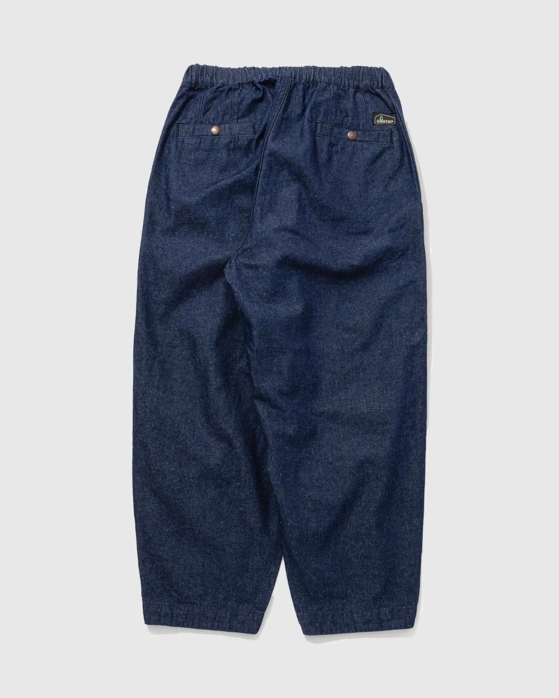 夏服・夏用デニムパンツ　GO HEMP ゴーヘンプ バルーン チルパンツ 91784ca9757d94a448118a350a50df