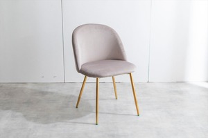 【単品】Mia ベロアダイニングチェア