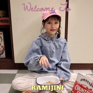 «sold out»«ジュニアサイズあり» RAMIJINI デニムパーカー 2colors