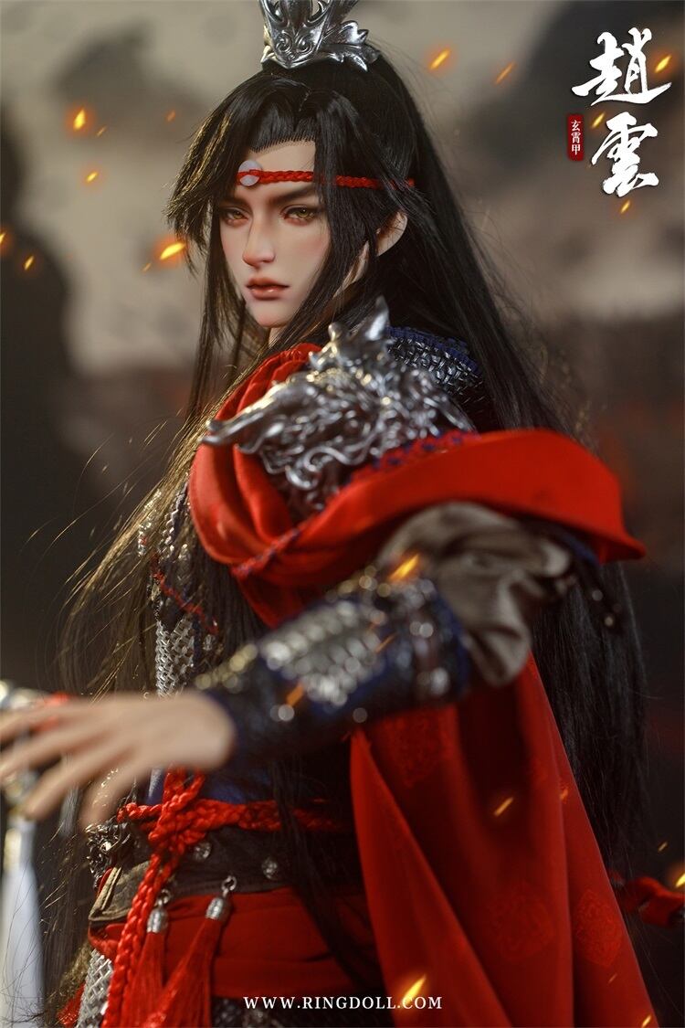 Ringdoll Zhao Yun (趙雲) 衣装セット 60cm〜70cm級 ドール本体）◇Ringdoll◇Armored Zhou Yun 趙雲‐軍装版【受注受付用