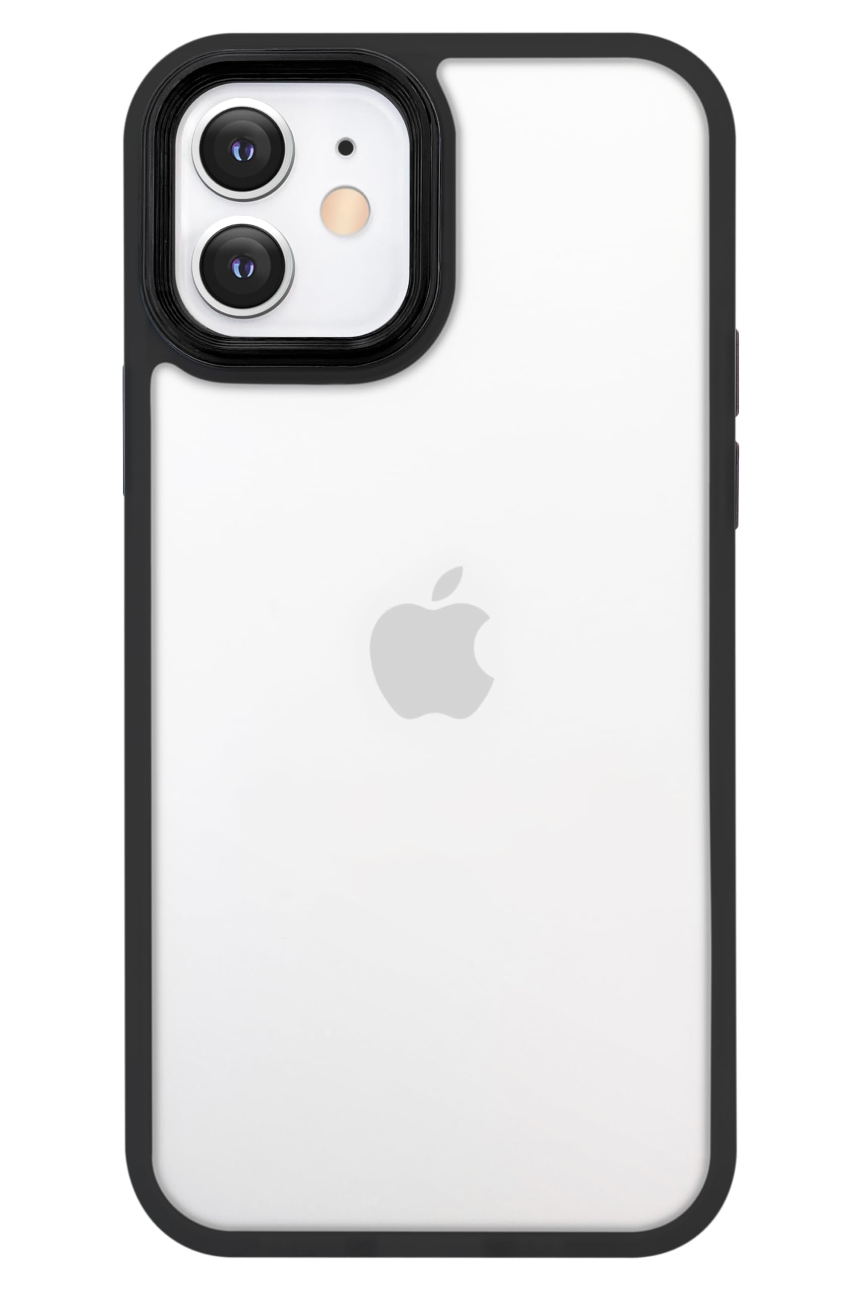 MINTY iPhone11 iPhoneXR 用 ケース マットクリア 半透明 ブラック