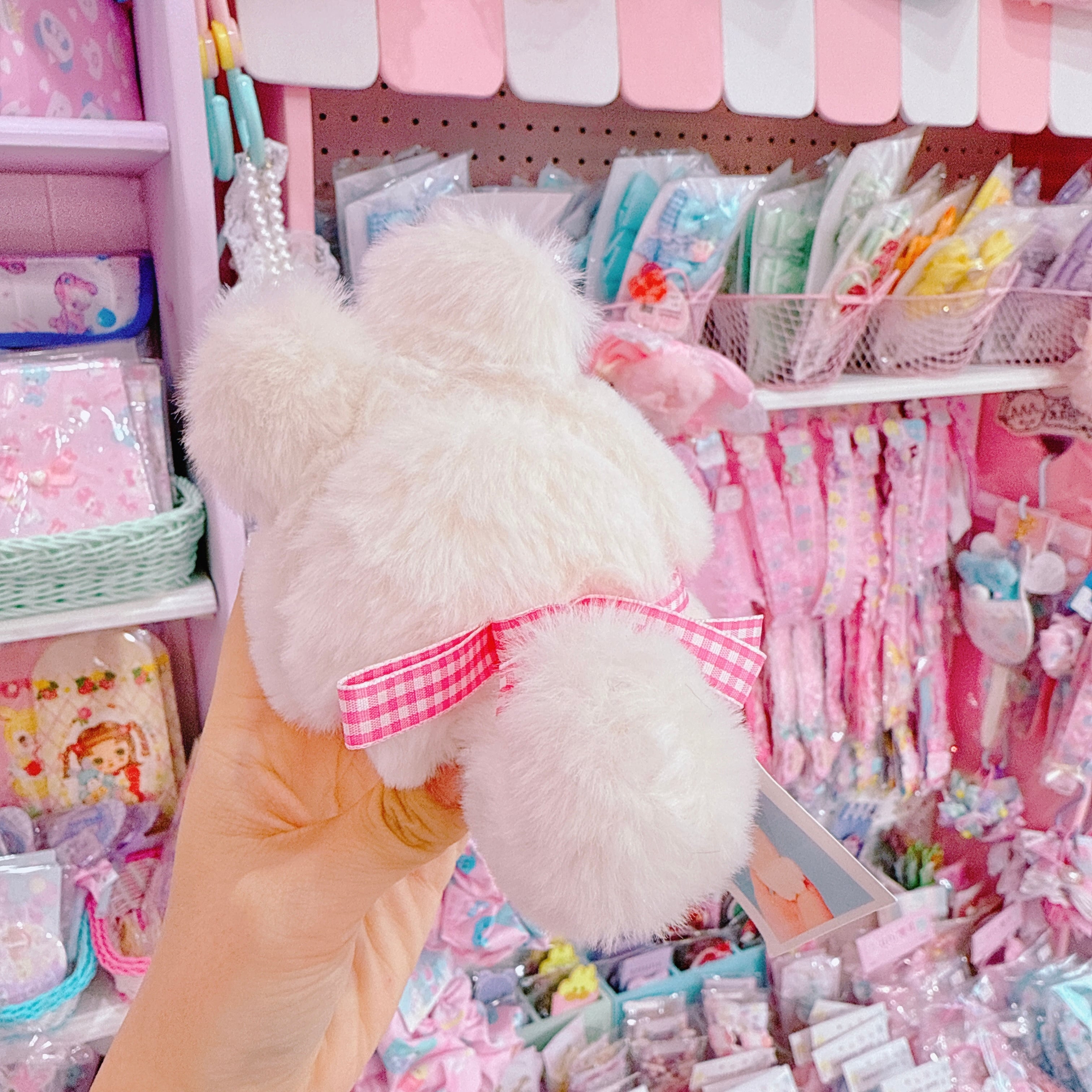 【J3】9-9さくらんぼチンチラぬいぐるみ