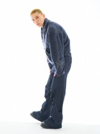 54A0 Crescent Patchwork Short Jacket