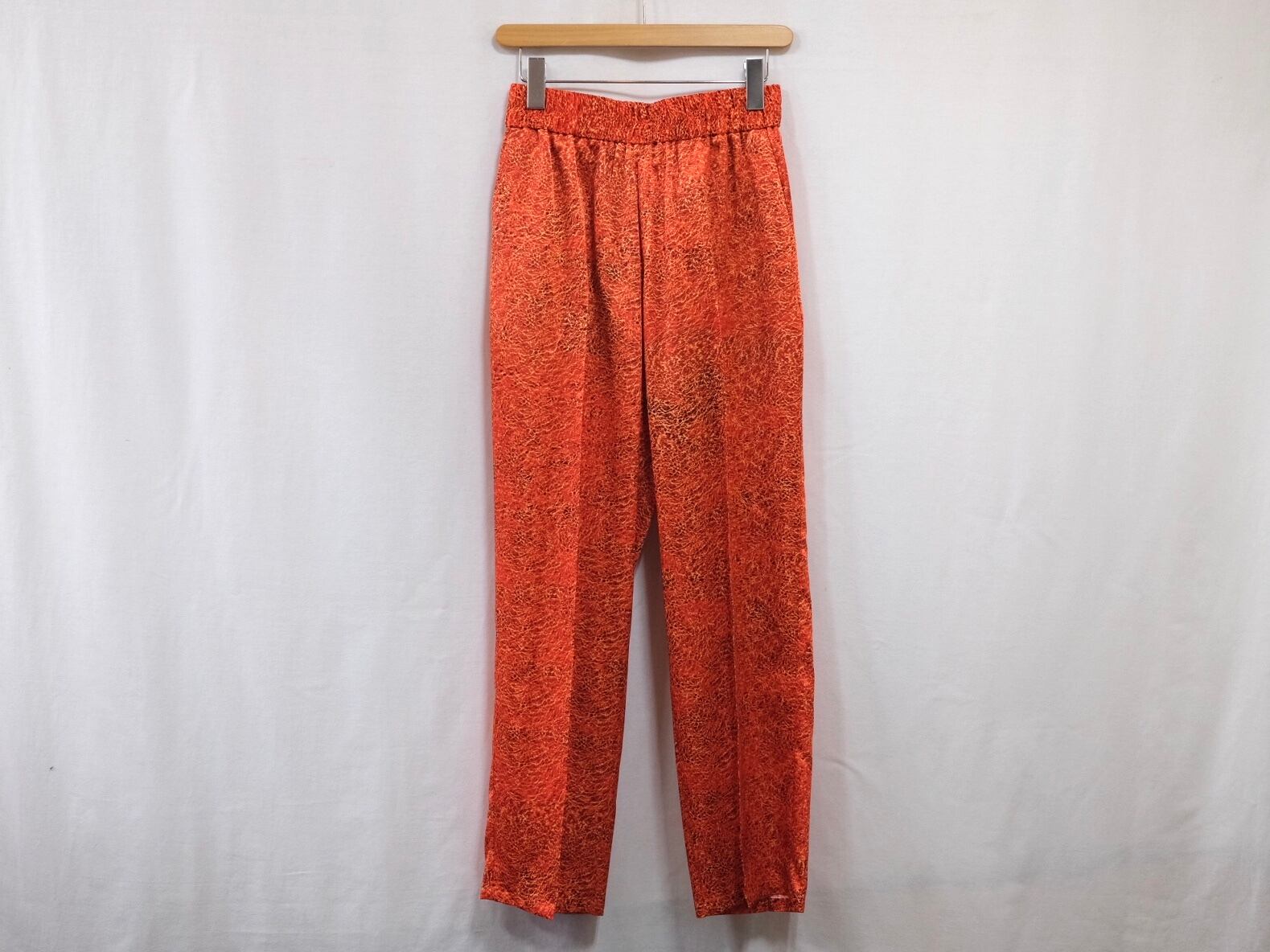 semoh”graphic easy pants orange” | Lapel online store