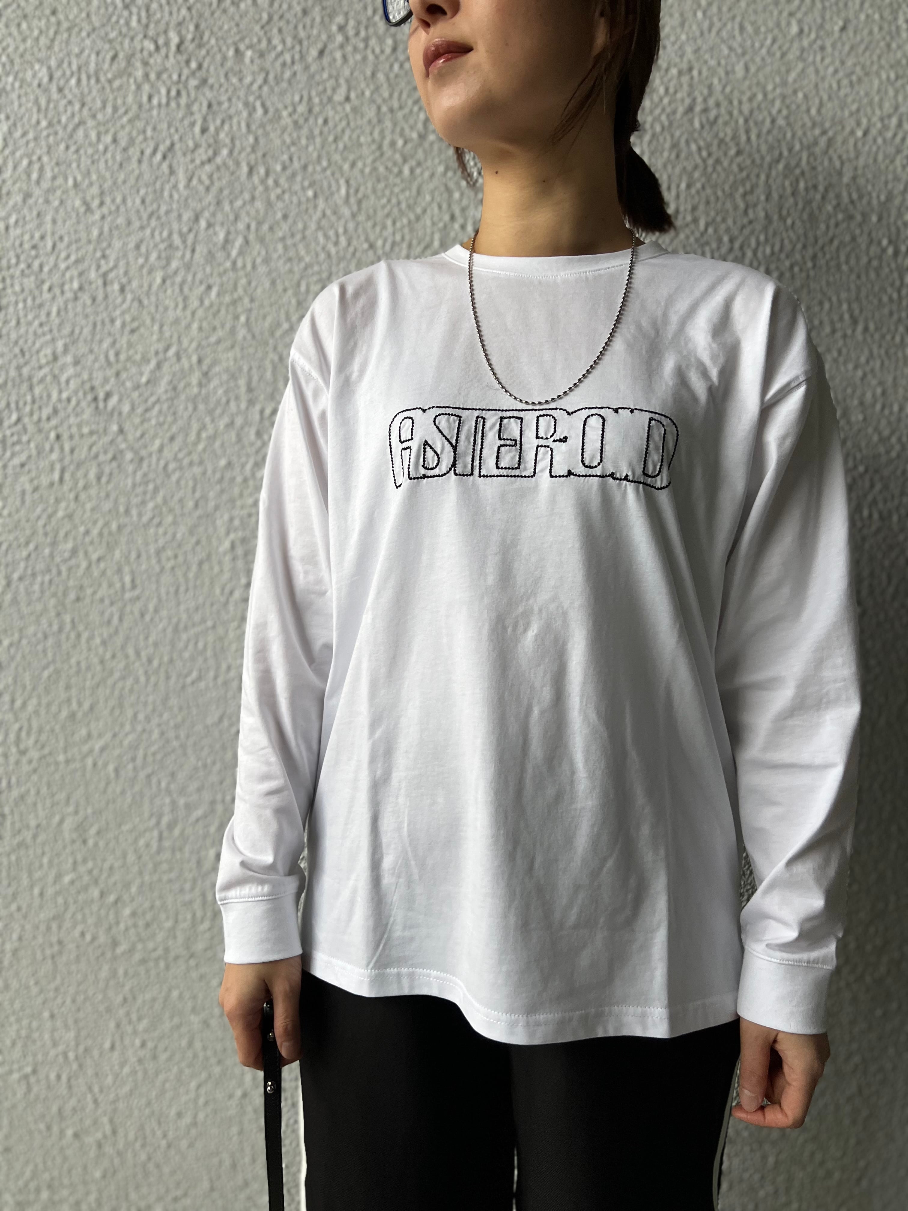 【SELECT】ロゴチェーン刺繍ロンT