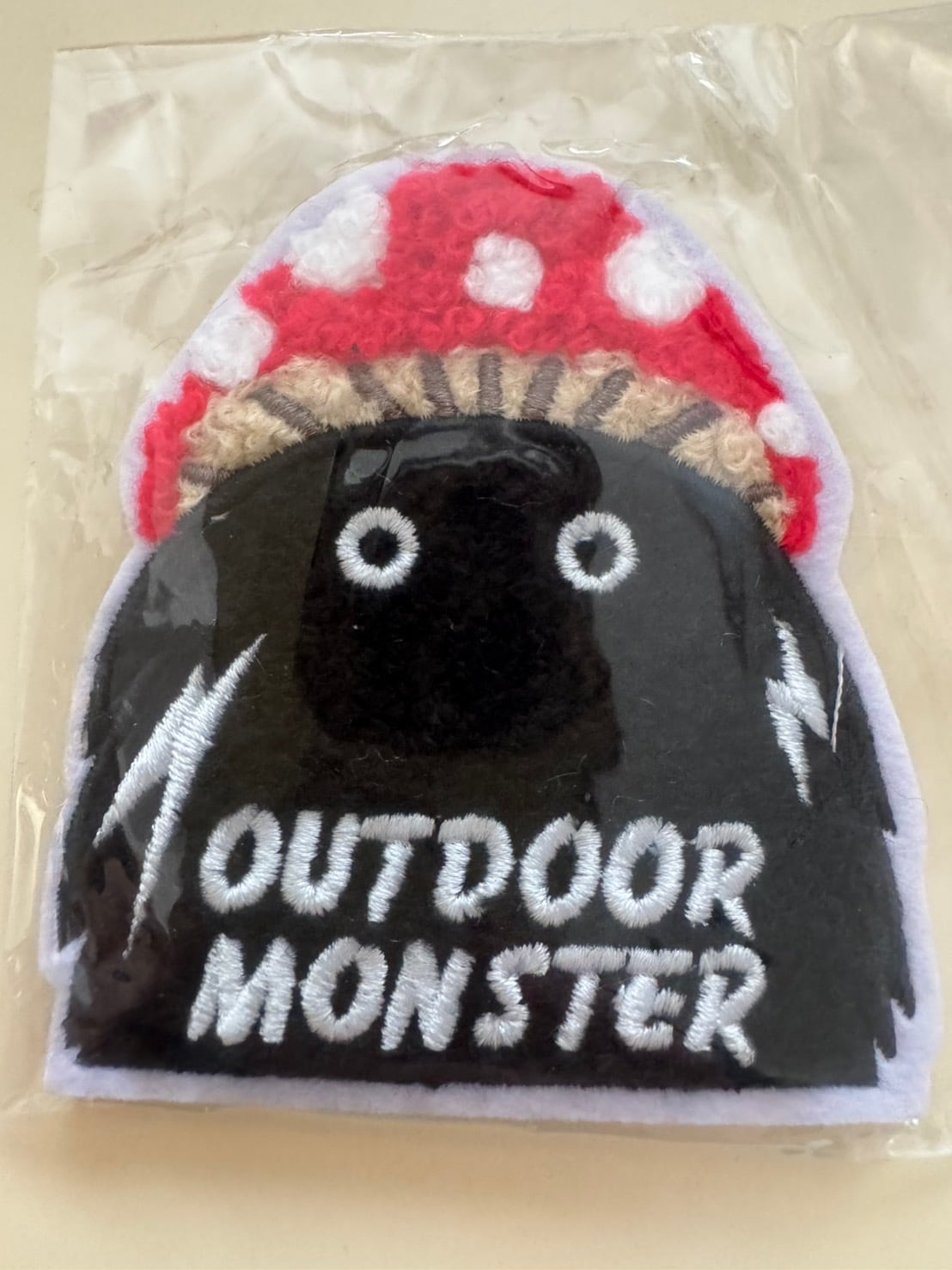 もふもふワッペン ODMキノコちゃん | olebe