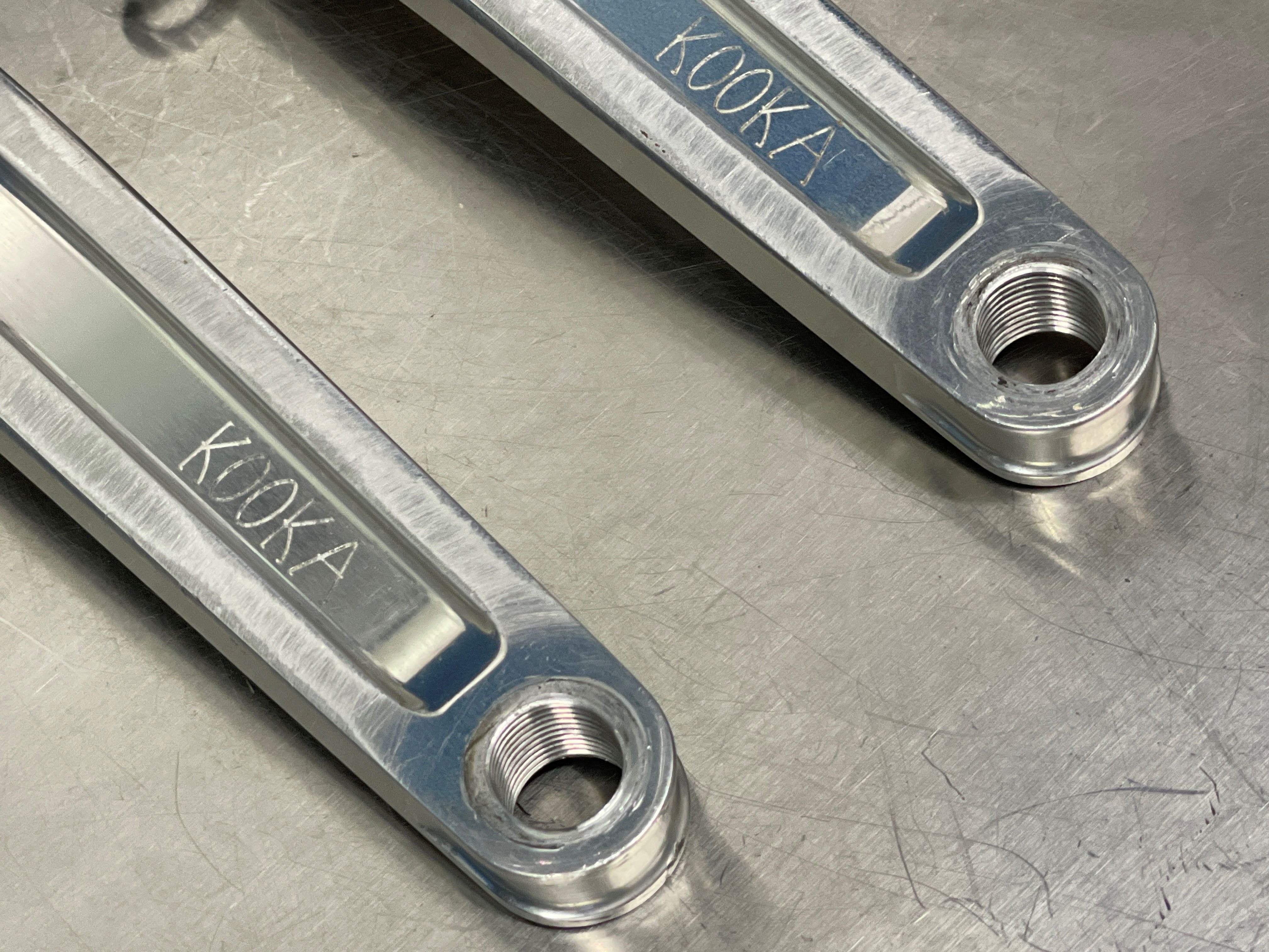 KOOKA Crankset Silver | CALI BIKES SC