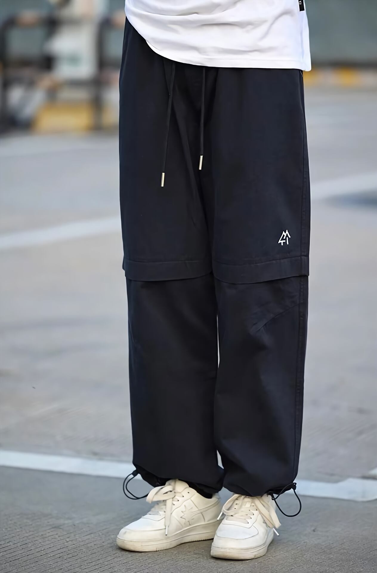 レトロパラシュートワークパンツ / Retro Parachute Work Pants