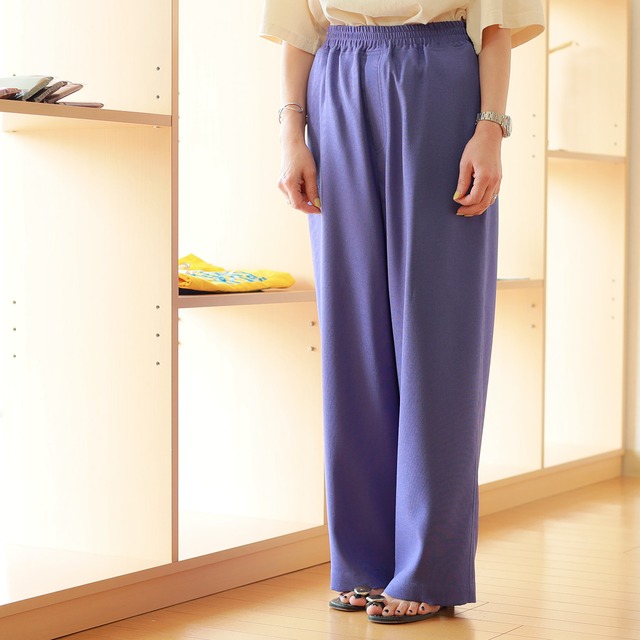 サマーSALE Srieee (シュリ) リネンライクホップサック リラックスワイドパンツ