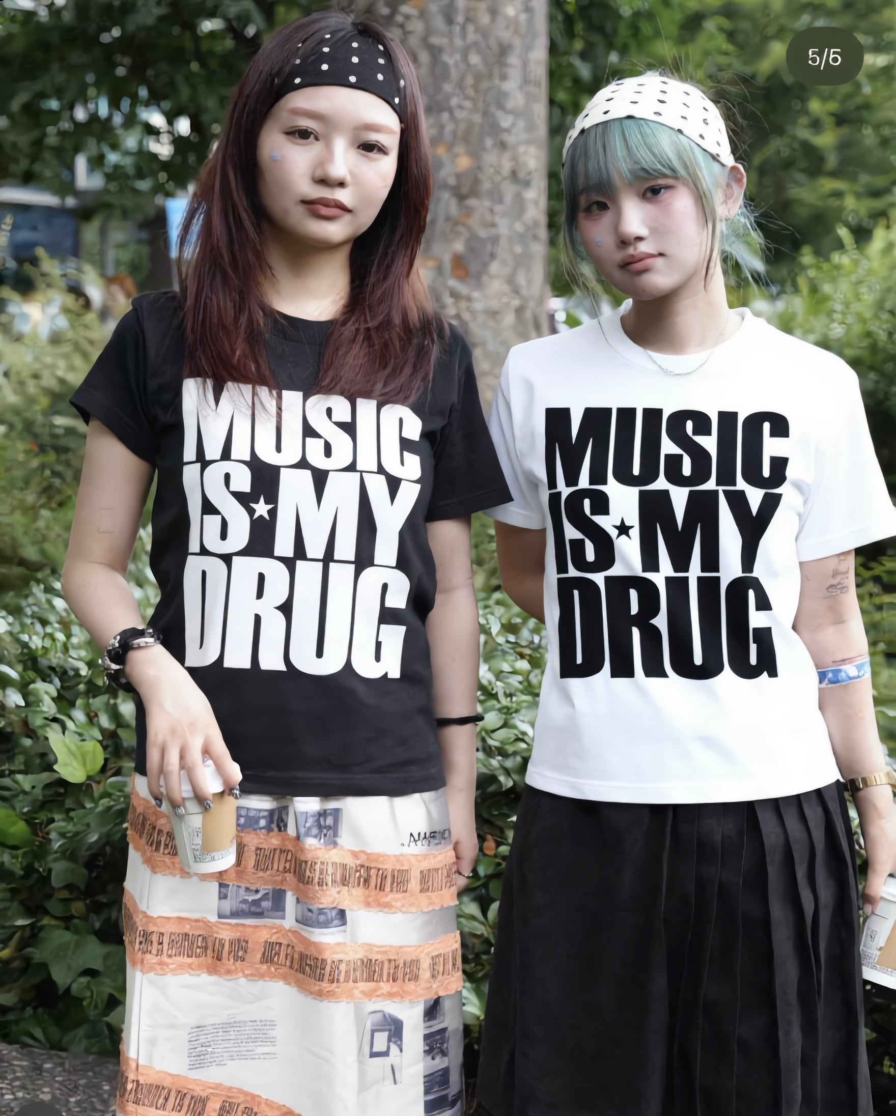 starcore MUSIC IS MY DRUG Tシャツ S MUSIC IS MY ☆ DRUG