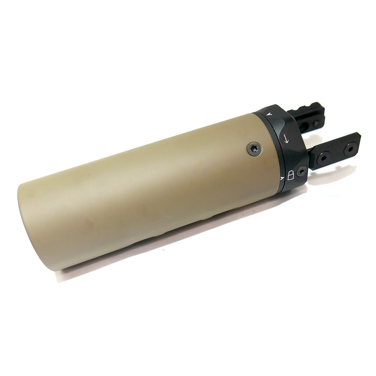 【Angrygun】MODTAC タイプ MRAC/URAC カーボンサプレッサーシールド 6.5in FDE